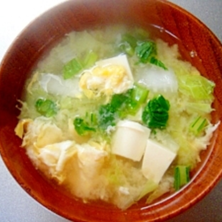 白菜と豆腐たまごの味噌汁 レシピ 作り方 By Mint74 楽天レシピ 白菜と豆腐たまごの味噌汁 レシピ 作り方 By Mint74 楽天レシピ